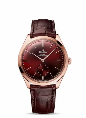 Omega De Ville Trésor Master Chronometer Small Seconds Sedna Gold / Red 435.53.40.21.11.002 (43553402111002)